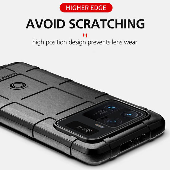 Xiaomi Mi 11 Ultra Hoesje - Mobydefend Rugged Shield TPU Backcover - Groen