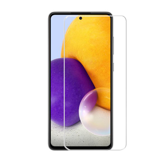 3-Pack Samsung Galaxy A72 Screenprotectors, MobyDefend Case-Friendly Gehard Glas Screensavers
