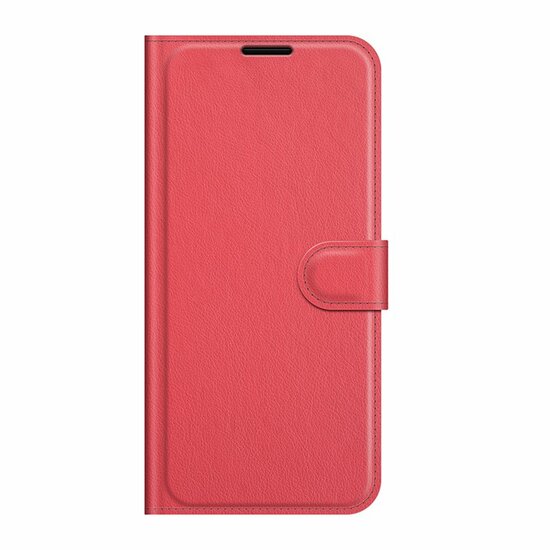 Sony Xperia 5 III Hoesje - MobyDefend Kunstleren Wallet Book Case (Sluiting Voorkant) - Rood
