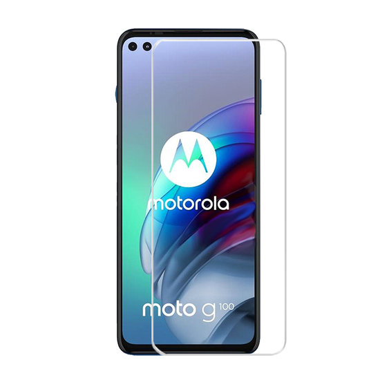 2-Pack Motorola Moto G100 Screenprotectors - MobyDefend Case-Friendly Screensavers - Gehard Glas
