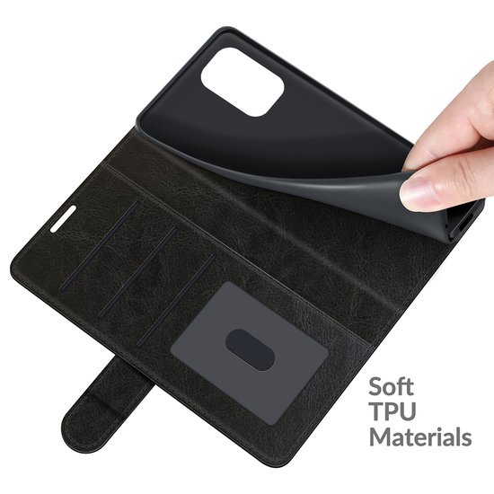 Xiaomi Mi 11i Hoesje - MobyDefend Wallet Book Case (Sluiting Achterkant) - Zwart
