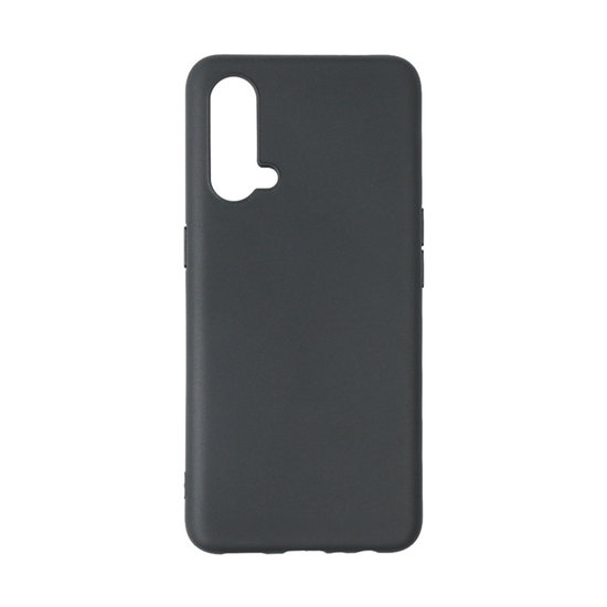 OnePlus Nord CE Hoesje, MobyDefend  TPU Gelcase, Mat Zwart