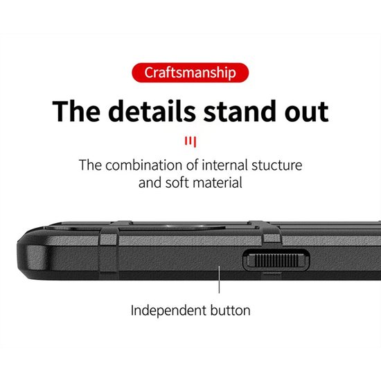 OnePlus Nord CE Hoesje - Mobydefend Rugged Shield TPU Backcover - Groen