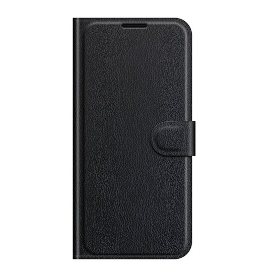Nokia 1.4 Hoesje - MobyDefend Kunstleren Wallet Book Case (Sluiting Voorkant) - Zwart