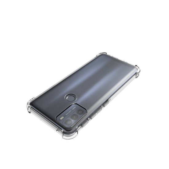 Motorola Moto G50 Hoesje - MobyDefend Transparante Shockproof TPU Backcover - Verstevigde Hoeken - Volledig Doorzichtig