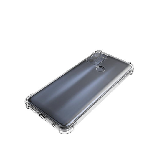 Motorola Moto G50 Hoesje - MobyDefend Transparante Shockproof TPU Backcover - Verstevigde Hoeken - Volledig Doorzichtig
