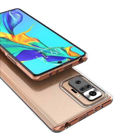 Xiaomi Redmi Note 10 Pro Hoesje - MobyDefend Transparante TPU Backcover - Volledig Doorzichtig