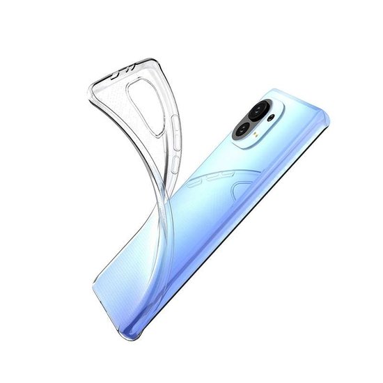 Xiaomi Mi 11 Hoesje - MobyDefend Transparante TPU Backcover - Volledig Doorzichtig