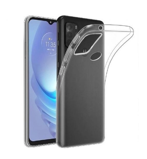 Motorola Moto G50 Hoesje - MobyDefend Transparante TPU Backcover - Volledig Doorzichtig