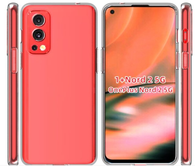 OnePlus Nord 2 Hoesje - MobyDefend Transparante TPU Backcover - Volledig Doorzichtig