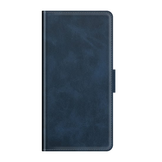 Oppo A16 / A16s / A54s Hoesje, MobyDefend Luxe Wallet Book Case (Sluiting Zijkant), Blauw