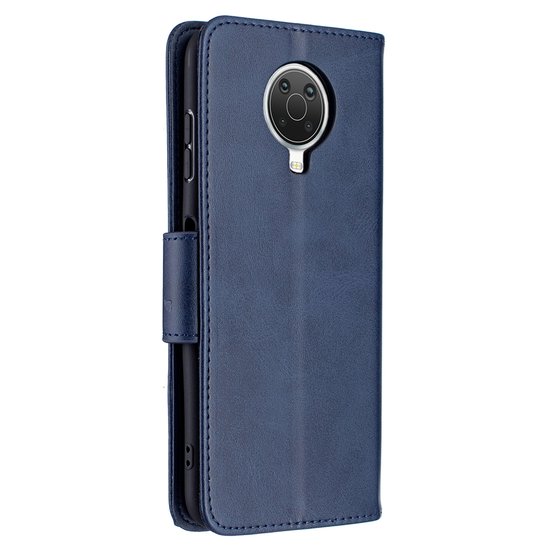 Nokia G10 / Nokia G20 Hoesje - MobyDefend Wallet Book Case Met Koord - Blauw