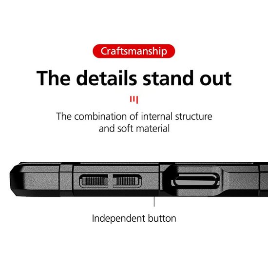 Nokia G10 / Nokia G20 Hoesje - Mobydefend Rugged Shield TPU Backcover - Groen