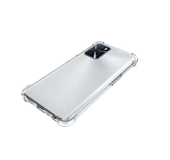 Oppo A16 / A16s / A54s Hoesje - MobyDefend Transparante Shockproof TPU Backcover - Verstevigde Hoeken - Volledig Doorzichtig