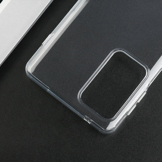 Motorola Edge 20 Pro Hoesje - MobyDefend Transparante TPU Backcover - Volledig Doorzichtig