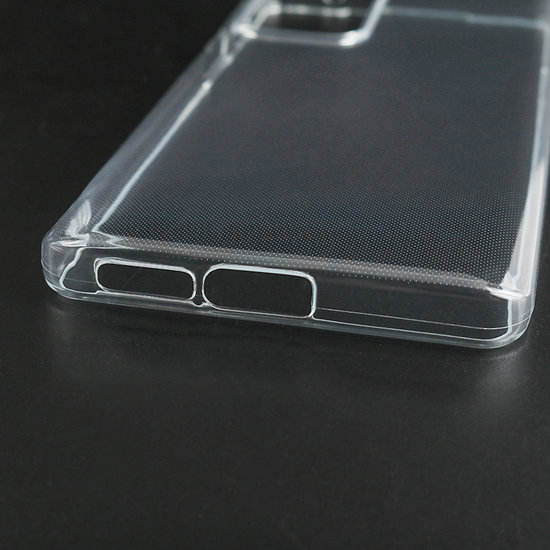 Motorola Edge 20 Pro Hoesje - MobyDefend Transparante TPU Backcover - Volledig Doorzichtig