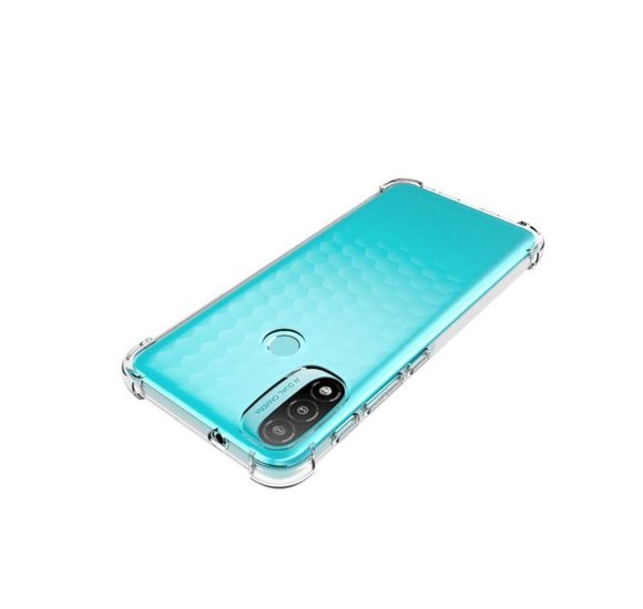 Motorola Moto E20 / E30 / E40 Hoesje - MobyDefend Transparante Shockproof TPU Backcover - Verstevigde Hoeken - Volledig Doorzichtig