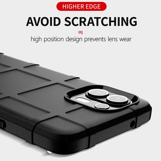 Motorola Edge 20 Lite Hoesje - Mobydefend Rugged Shield TPU Backcover - Groen