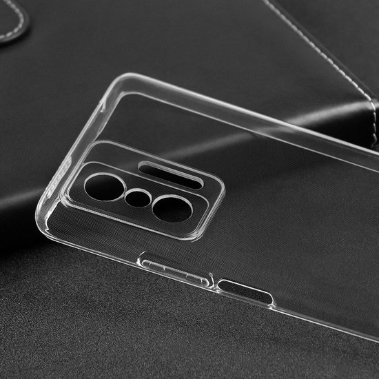 Xiaomi 11T / Xiaomi 11T Pro Hoesje - MobyDefend Transparante TPU Backcover - Volledig Doorzichtig
