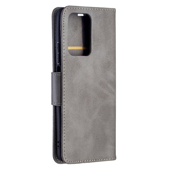 Xiaomi 11T / Xiaomi 11T Pro Hoesje, MobyDefend Wallet Book Case Met Koord, Grijs