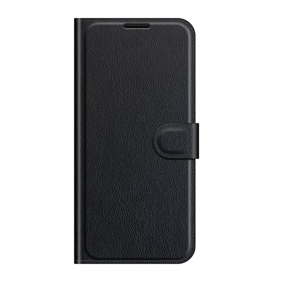 iPhone 13 Mini Hoesje, MobyDefend Kunstleren Wallet Book Case, Zwart