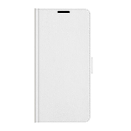 Samsung Galaxy S22 Plus (S22+) Hoesje, MobyDefend Wallet Book Case (Sluiting Achterkant), Wit