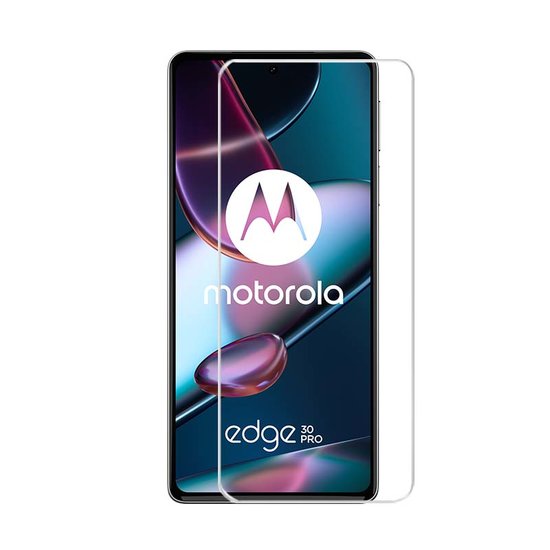 2-Pack Motorola Edge 30 Pro Screenprotectors - MobyDefend Case-Friendly Screensaver - Gehard Glas