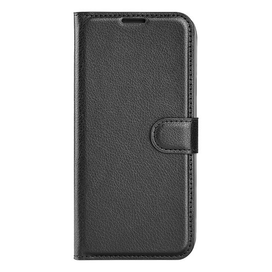 Samsung Galaxy A33 Hoesje, MobyDefend Kunstleren Wallet Book Case, Zwart