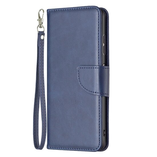 Nokia G11 / Nokia G21 Hoesje - MobyDefend Wallet Book Case Met Koord - Blauw