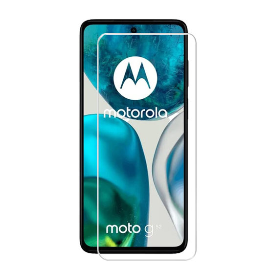 3-Pack Motorola Moto G52 Screenprotectors, MobyDefend Case-Friendly Gehard Glas Screensavers