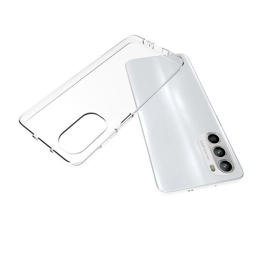 Motorola Moto G52 Hoesje - MobyDefend Transparante TPU Backcover - Volledig Doorzichtig