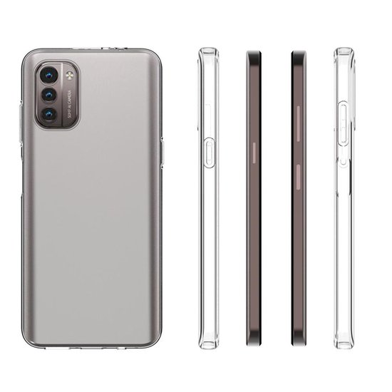 Nokia G11 / Nokia G21 Hoesje - MobyDefend Transparante TPU Backcover - Volledig Doorzichtig