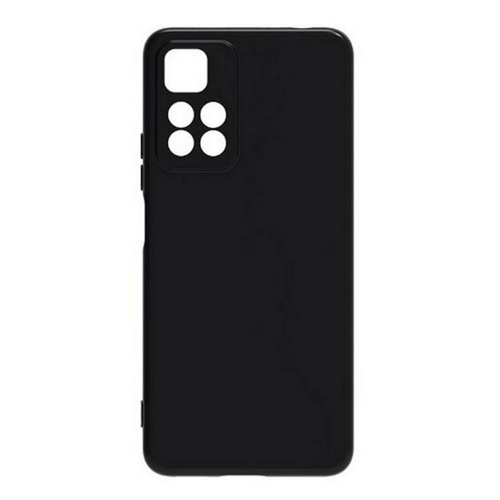 Xiaomi Redmi Note 11 Pro Hoesje - MobyDefend TPU Backcover - Mat Zwart