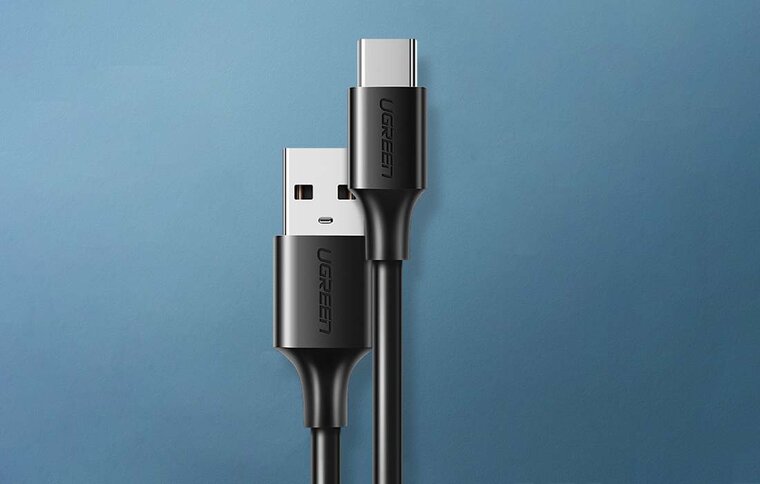 UGREEN USB-A naar USB-C kabel - 3 Meter - Zwart