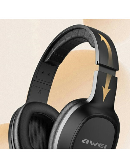 Awei On-Ear Koptelefoon - 3.5 MM Jack - Zwart