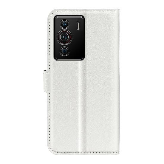Sony Xperia 10 IV Hoesje, MobyDefend Kunstleren Wallet Book Case (Sluiting Voorkant), Wit