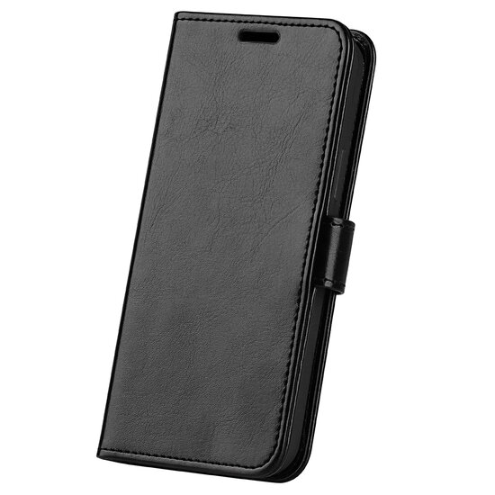 Sony Xperia 1 IV Hoesje - MobyDefend Wallet Book Case (Sluiting Achterkant) - Zwart