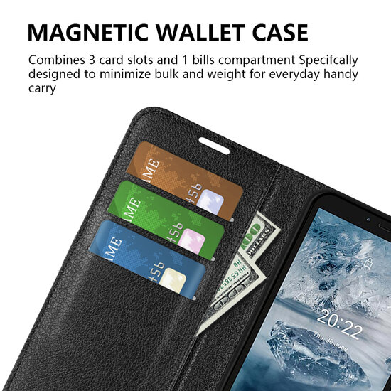 Nokia C2-2E Hoesje - MobyDefend Kunstleren Wallet Book Case (Sluiting Voorkant) - Rood