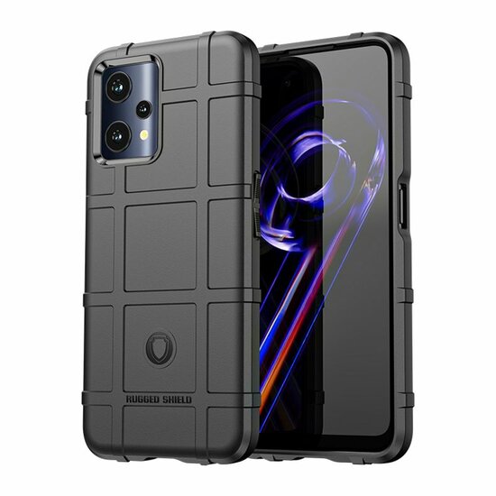 OnePlus Nord CE 2 Lite Hoesje - Mobydefend Rugged Shield TPU Backcover - Zwart