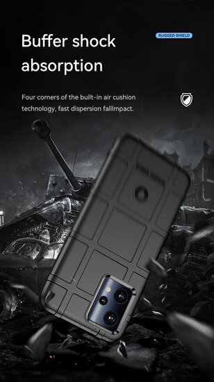 OnePlus Nord CE 2 Lite Hoesje - Mobydefend Rugged Shield TPU Backcover - Groen