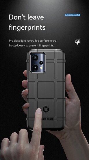 OnePlus Nord CE 2 Lite Hoesje - Mobydefend Rugged Shield TPU Backcover - Blauw