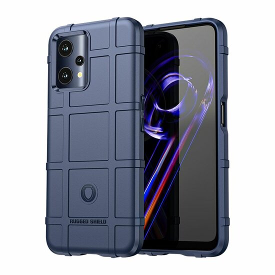 OnePlus Nord CE 2 Lite Hoesje - Mobydefend Rugged Shield TPU Backcover - Blauw