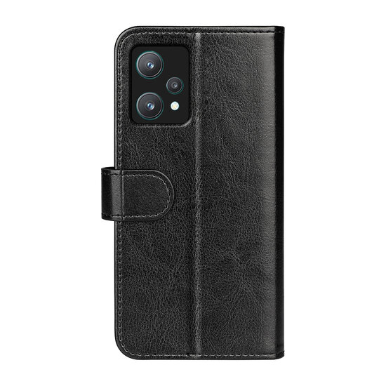 OnePlus Nord CE 2 Lite Hoesje - MobyDefend Wallet Book Case (Sluiting Achterkant) - Zwart