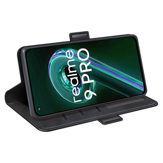 OnePlus Nord CE 2 Lite Hoesje - MobyDefend Luxe Wallet Book Case (Sluiting Zijkant) - Zwart