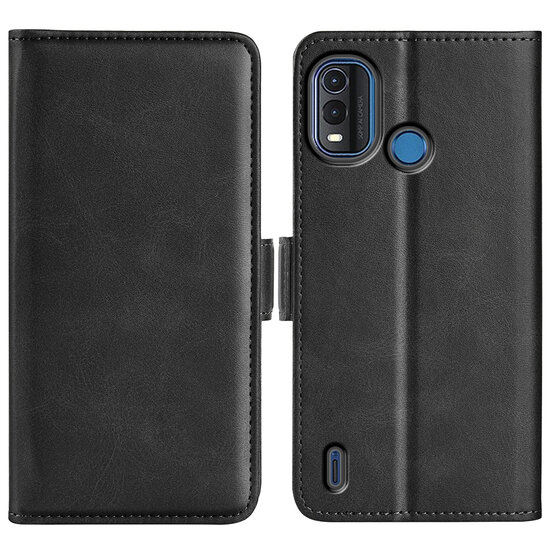 Nokia G11 Plus Hoesje, MobyDefend Luxe Wallet Book Case (Sluiting Zijkant), Zwart