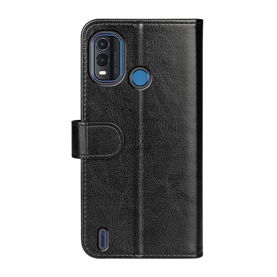 Nokia G11 Plus Hoesje - MobyDefend Wallet Book Case (Sluiting Achterkant) - Zwart