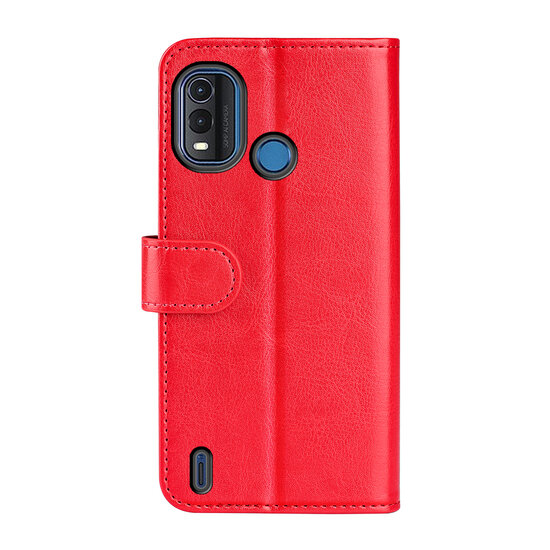 Nokia G11 Plus Hoesje - MobyDefend Wallet Book Case (Sluiting Achterkant) - Rood