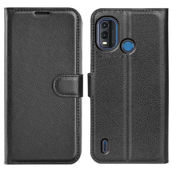 Nokia G11 Plus Hoesje - MobyDefend Kunstleren Wallet Book Case (Sluiting Voorkant) - Zwart