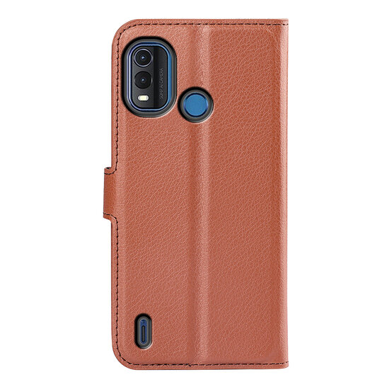 Nokia G11 Plus Hoesje - MobyDefend Kunstleren Wallet Book Case (Sluiting Voorkant) - Bruin