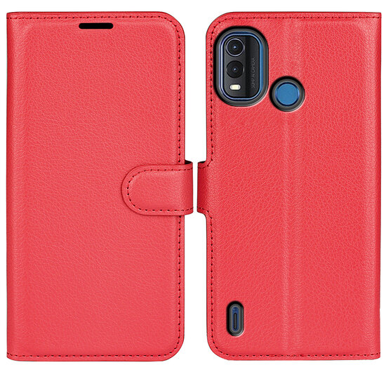 Nokia G11 Plus Hoesje, MobyDefend Kunstleren Wallet Book Case (Sluiting Voorkant), Rood